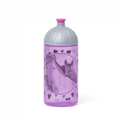 Ergobag drikkedunk uden kemi, 500 ml., lilla med hestemotiv